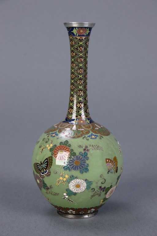 Namikawa Butterfly Vase